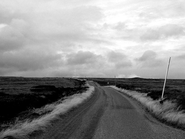 Road near Lochindorb, Morayshire