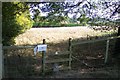 Stile on diverted footpath near Lower Crowbourne Farm