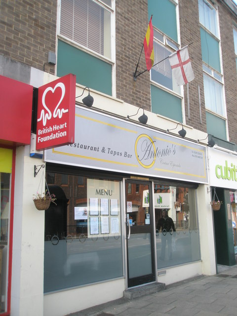 Antonio's in Fareham town centre
