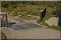 Cottage entrance and cattle grid Orasaigh