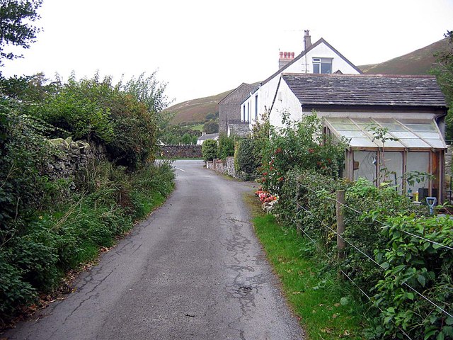 Lane entering Lorton