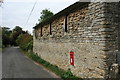 Post box in the wall