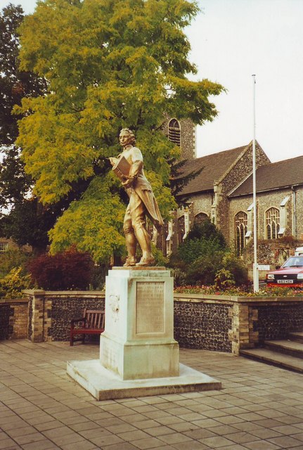 Statue of Tom Paine, Thetford