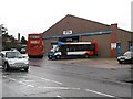 Bus garage, Rossie Island