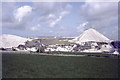 China clay spoil heaps in the eighties