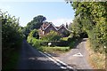 Road junction in Priors Heath