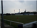 TQ2505 : A gloomy day ends at Southwick FC by nick macneill