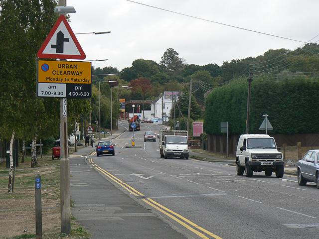 The Bread and Cheese Hill on the A13, Benfleet