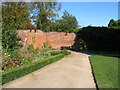 Sunny seat, Allesley Park walled garden