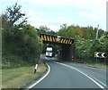 Railway Bridge over A48 at Broadoak