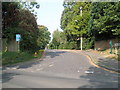 Looking from Hoe Road into Rareridge Lane