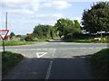 High Cross Crossroads  looking towards Colesbourne