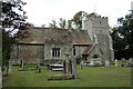 The north side of the church of  St. Mary the Virgin, Thurnham