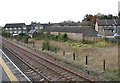 Houses by the railway line