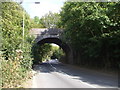 Bridge of dismantled railway over the A4119