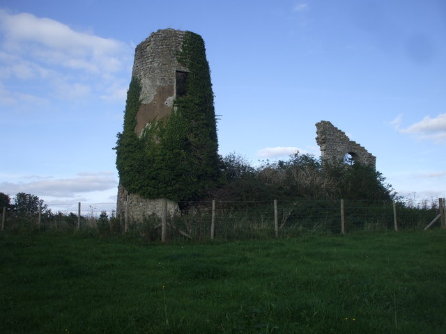 Ruins of windmill, St y Nyll