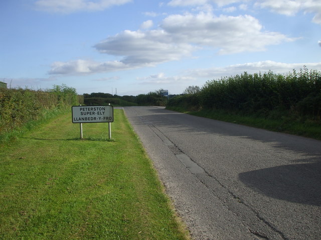 The road to Peterston-super-Ely