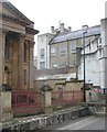 The rear of the neo-gothic Apprentice Boys Memorial Hall