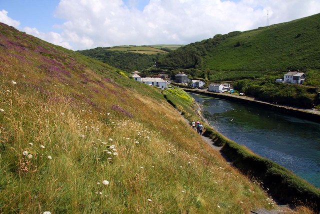The South-West Coast Path at Boscastle