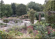 TQ3579 : Ada Salter Rose Garden. Southwark Park, Rotherhithe, London, SE16 by Chris Lordan