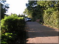 Hump-back bridge on the B3184, looking north