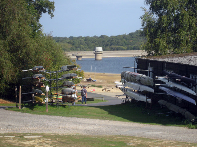 Sailing Club at Bewl Water Reservoir