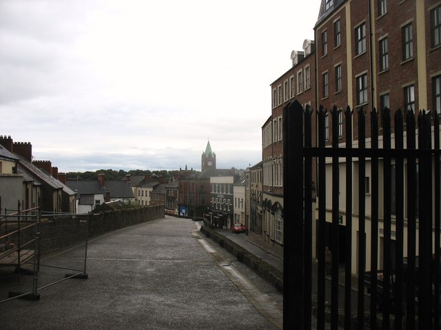 The city walls between Butcher Gate and Castle Gate