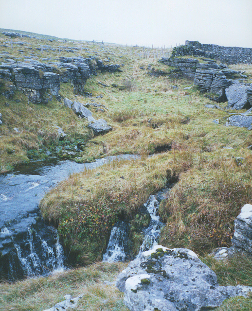 Sink holes, Pen-y-Ghent Gill