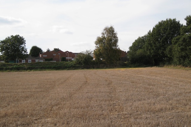 Eastern extremity of Hampton Magna village
