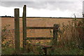 Stile near Noxon Farm on a stormy October day