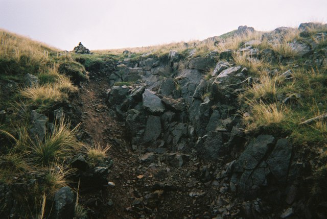 Approaching the summit of Lingmoor Fell
