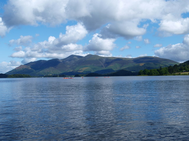 View to Skiddaw from the Ferry