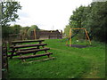 NZ1525 : Play area at Ramshaw by peter robinson