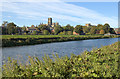 NZ2842 : River Wear, Durham (1) by Andrew Hackney