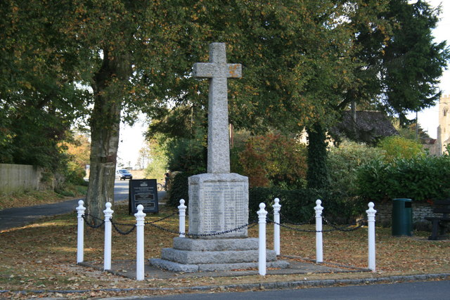 Clanfield war memorial