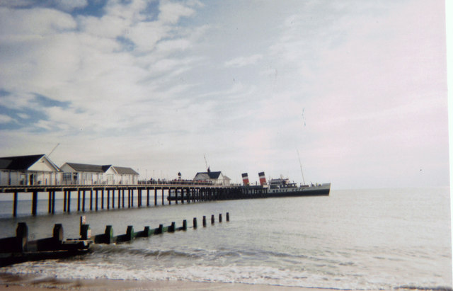 P.S Waverley at Southwold Pier