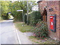 TG0524 : Reepham Road &  Themelthorpe Road  Victorian Postbox by Geographer
