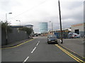 Looking westwards along Southbridge Way