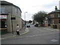 Looking from Featherstone Road into Waltham Road