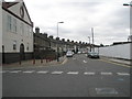 Looking southwards down Featherstone Road