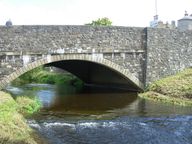 Peebles - Bridge over Eddleston Water © Gordon Elliott :: Geograph ...