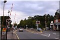 The level crossing in Sunningdale