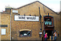 Wine merchant in  Stoney Street, Borough market, south London