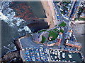 NT5585 : North Berwick harbour and Seabird Centre from the air by Lisa Jarvis