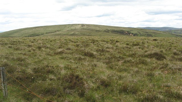 Rough ground on Broad Hill