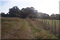 A bridleway to High Halden Road