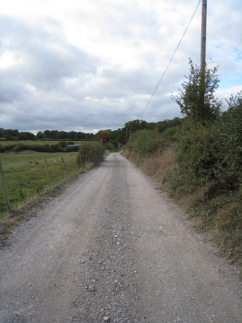 Approaching Hodd's Farm