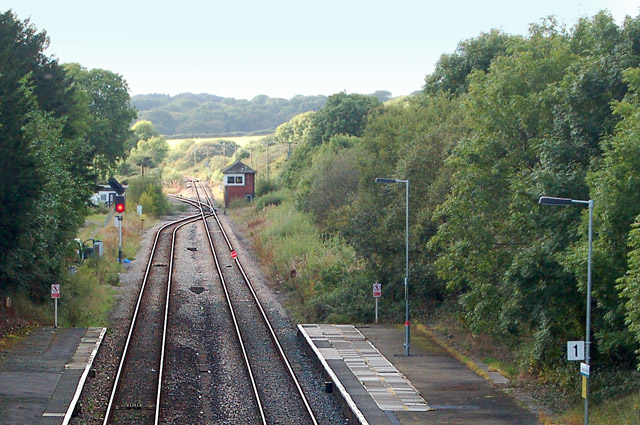 Clarbeston Road railway station photo... © Andy F :: Geograph Britain ...