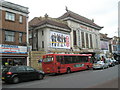 Bus outside the cinema in South Road