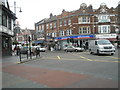 Vehicle turning from South Road into the High Street